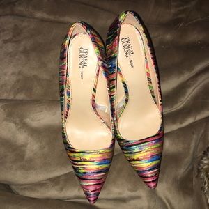 Prabal Gurung  4 inch heels multicolor